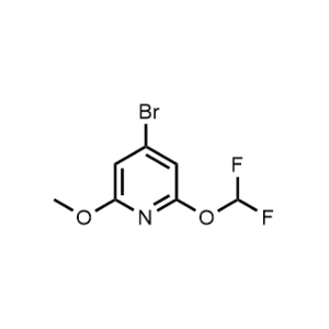 4-Bromo-2-(difluoromethoxy)-6-methoxypyridine|CS-1341751