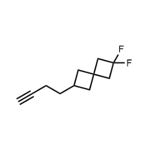 6-(But-3-yn-1-yl)-2,2-difluorospiro[3.3]heptane|CS-1341752