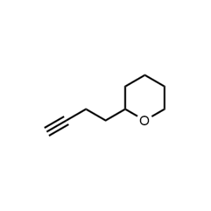 2-(But-3-yn-1-yl)tetrahydro-2H-pyran|CS-1341786