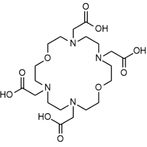 2,2',2'',2'''-(1,10-Dioxa-4,7,13,16-tetraazacyclooctadecane-4,7,13,16-tetrayl)tetraacetic acid|CS-1341839