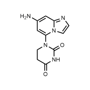 1-(7-Aminoimidazo[1,2-a]pyridin-5-yl)dihydropyrimidine-2,4(1H,3H)-dione|CS-1341976