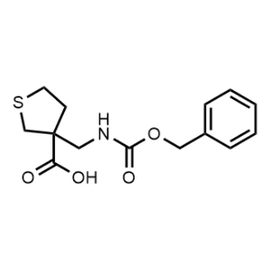 3-((((Benzyloxy)carbonyl)amino)methyl)tetrahydrothiophene-3-carboxylic acid|CS-1341980