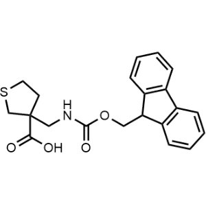3-(((((9H-Fluoren-9-yl)methoxy)carbonyl)amino)methyl)tetrahydrothiophene-3-carboxylic acid|CS-1341982