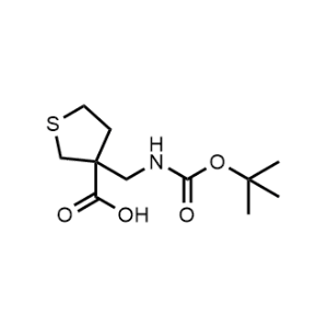 3-(((tert-Butoxycarbonyl)amino)methyl)tetrahydrothiophene-3-carboxylic acid|CS-1341989
