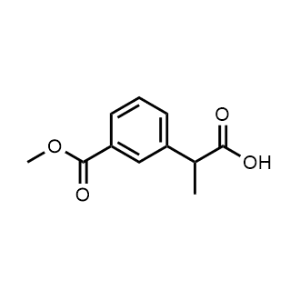 2-(3-(Methoxycarbonyl)phenyl)propanoic acid|CS-1342009