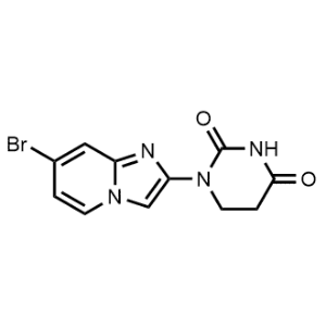 1-(7-Bromoimidazo[1,2-a]pyridin-2-yl)dihydropyrimidine-2,4(1H,3H)-dione|CS-1342015