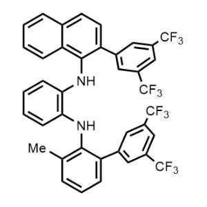 N1-(2-(3,5-Bis(trifluoromethyl)phenyl)naphthalen-1-yl)-N2-(3-methyl-3',5'-bis(trifluoromethyl)-[1,1'-biphenyl]-2-yl)benzene-1,2-diamine|CS-1342090