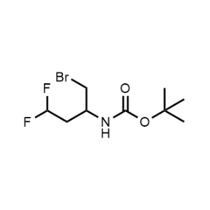 tert-Butyl (1-bromo-4,4-difluorobutan-2-yl)carbamate|CS-1342245