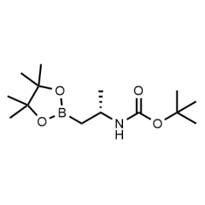 tert-Butyl (S)-(1-(4,4,5,5-tetramethyl-1,3,2-dioxaborolan-2-yl)propan-2-yl)carbamate|CS-1342248