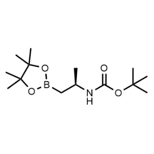 tert-Butyl (R)-(1-(4,4,5,5-tetramethyl-1,3,2-dioxaborolan-2-yl)propan-2-yl)carbamate|CS-1342250