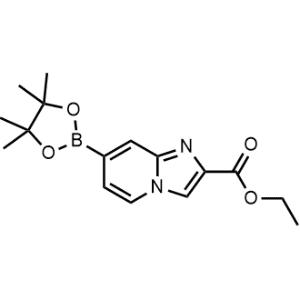 Ethyl 7-(4,4,5,5-tetramethyl-1,3,2-dioxaborolan-2-yl)imidazo[1,2-a]pyridine-2-carboxylate|CS-1342253