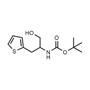 tert-Butyl (1-hydroxy-3-(thiophen-2-yl)propan-2-yl)carbamate|CS-1342260