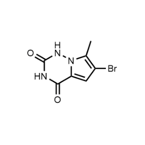 6-Bromo-7-methylpyrrolo[2,1-f][1,2,4]triazine-2,4(1H,3H)-dione|CS-1342261