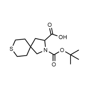 2-(tert-Butoxycarbonyl)-8-thia-2-azaspiro[4.5]decane-3-carboxylic acid|CS-1342262