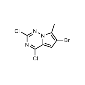 6-Bromo-2,4-dichloro-7-methylpyrrolo[2,1-f][1,2,4]triazine|CS-1342263