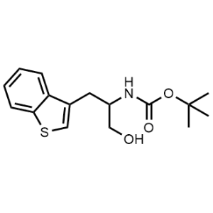 tert-Butyl (1-(benzo[b]thiophen-3-yl)-3-hydroxypropan-2-yl)carbamate|CS-1342264