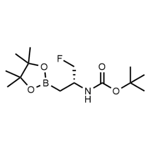 tert-Butyl (R)-(1-fluoro-3-(4,4,5,5-tetramethyl-1,3,2-dioxaborolan-2-yl)propan-2-yl)carbamate|CS-1342265