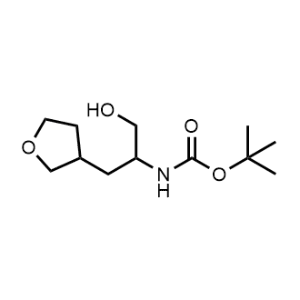 tert-Butyl (1-hydroxy-3-(tetrahydrofuran-3-yl)propan-2-yl)carbamate|CS-1342268