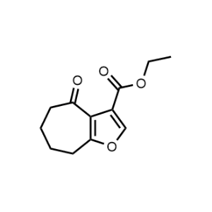 Ethyl 4-oxo-5,6,7,8-tetrahydro-4H-cyclohepta[b]furan-3-carboxylate|CS-1342275
