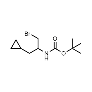 tert-Butyl (1-bromo-3-cyclopropylpropan-2-yl)carbamate|CS-1342279