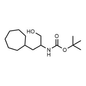 tert-Butyl (1-cycloheptyl-3-hydroxypropan-2-yl)carbamate|CS-1342289