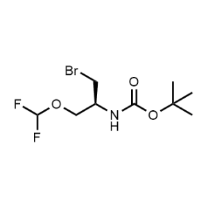 tert-Butyl (S)-(1-bromo-3-(difluoromethoxy)propan-2-yl)carbamate|CS-1342292