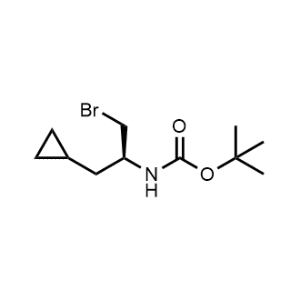 tert-Butyl (S)-(1-bromo-3-cyclopropylpropan-2-yl)carbamate|CS-1342293