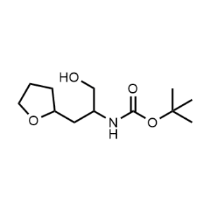 tert-Butyl (1-hydroxy-3-(tetrahydrofuran-2-yl)propan-2-yl)carbamate|CS-1342294