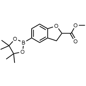 Methyl 5-(4,4,5,5-tetramethyl-1,3,2-dioxaborolan-2-yl)-2,3-dihydrobenzofuran-2-carboxylate|CS-1342299
