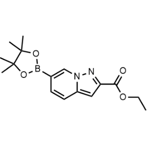 Ethyl 6-(4,4,5,5-tetramethyl-1,3,2-dioxaborolan-2-yl)pyrazolo[1,5-a]pyridine-2-carboxylate|CS-1342305