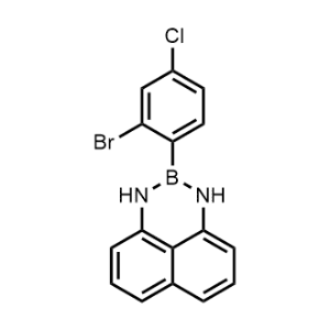 2-(2-Bromo-4-chlorophenyl)-2,3-dihydro-1H-naphtho[1,8-de][1,3,2]diazaborinine|CS-1342347