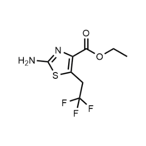 Ethyl 2-amino-5-(2,2,2-trifluoroethyl)thiazole-4-carboxylate|CS-1342520