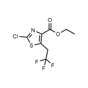 Ethyl 2-chloro-5-(2,2,2-trifluoroethyl)thiazole-4-carboxylate|CS-1342523