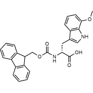 (R)-2-((((9H-Fluoren-9-yl)methoxy)carbonyl)amino)-3-(7-methoxy-1H-indol-3-yl)propanoic acid|CS-1342525