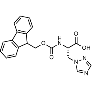 (S)-2-((((9H-Fluoren-9-yl)methoxy)carbonyl)amino)-3-(1H-1,2,4-triazol-1-yl)propanoic acid|CS-1342534