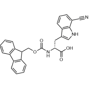 (R)-2-((((9H-Fluoren-9-yl)methoxy)carbonyl)amino)-3-(7-cyano-1H-indol-3-yl)propanoic acid|CS-1342536