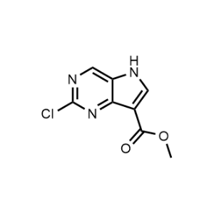 Methyl 2-chloro-5H-pyrrolo[3,2-d]pyrimidine-7-carboxylate|CS-1342543