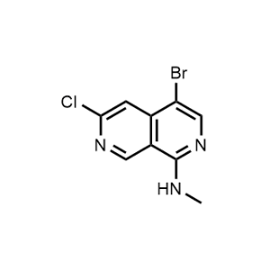 4-Bromo-6-chloro-N-methyl-2,7-naphthyridin-1-amine|CS-1342575
