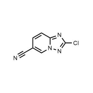 2-Chloro-[1,2,4]triazolo[1,5-a]pyridine-6-carbonitrile|CS-1342593