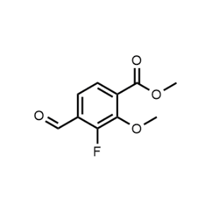 Methyl 3-fluoro-4-formyl-2-methoxybenzoate|CS-1342641