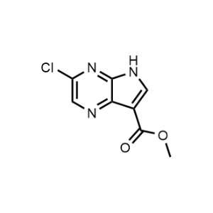 Methyl 3-chloro-5H-pyrrolo[2,3-b]pyrazine-7-carboxylate|CS-1342642