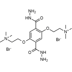 2,2'-((2,5-di(hydrazinecarbonyl)-1,4-phenylene)bis(oxy))bis(N,N,N-trimethylethan-1-aminium) bromide|CS-1342653