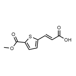(E)-3-(5-(Methoxycarbonyl)thiophen-2-yl)acrylic acid|CS-1342666