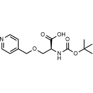 N-(tert-Butoxycarbonyl)-O-(pyridin-4-ylmethyl)-L-serine|CS-1342784