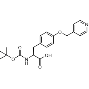 (S)-2-((tert-Butoxycarbonyl)amino)-3-(4-(pyridin-4-ylmethoxy)phenyl)propanoic acid|CS-1342789