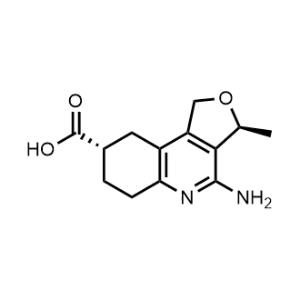 (3S,8S)-4-Amino-3-methyl-1,3,6,7,8,9-hexahydrofuro[3,4-c]quinoline-8-carboxylic acid|CS-1342812