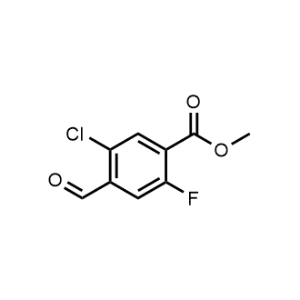 Methyl 5-chloro-2-fluoro-4-formylbenzoate|CS-1342819