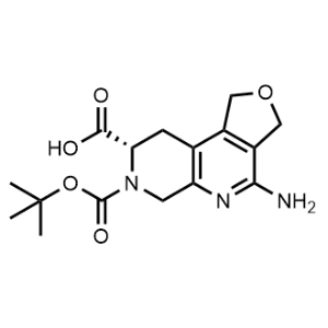 (S)-4-Amino-7-(tert-butoxycarbonyl)-1,3,6,7,8,9-hexahydrofuro[3,4-c][1,7]naphthyridine-8-carboxylic acid|CS-1342856