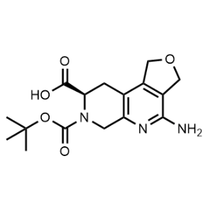 (R)-4-Amino-7-(tert-butoxycarbonyl)-1,3,6,7,8,9-hexahydrofuro[3,4-c][1,7]naphthyridine-8-carboxylic acid|CS-1342858