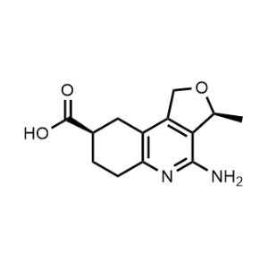 (3S,8R)-4-Amino-3-methyl-1,3,6,7,8,9-hexahydrofuro[3,4-c]quinoline-8-carboxylic acid|CS-1342866
